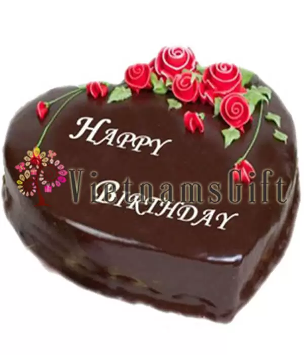 Choco Heart Cake
