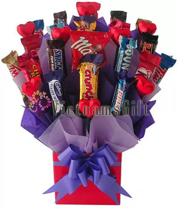 Double Dark Chocolate Bar Box