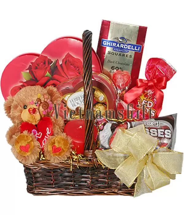Chocolate In Basket