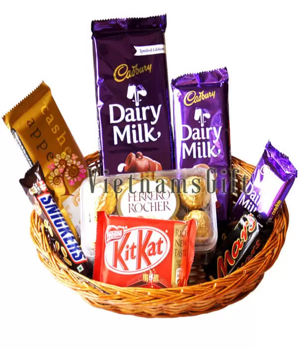 Chocolate In Basket