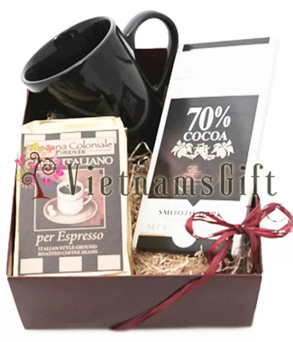 Chocolate Basket - Coffee Craver