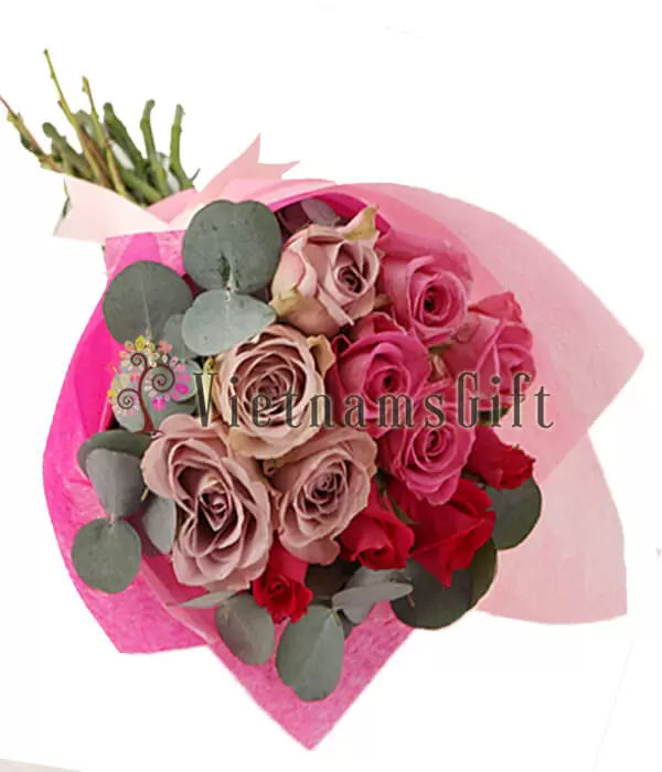One Dozen Roses In the Bouquet 3120