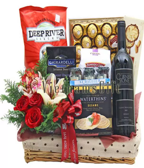 Gift Basket - The Basket Of Sun Shine