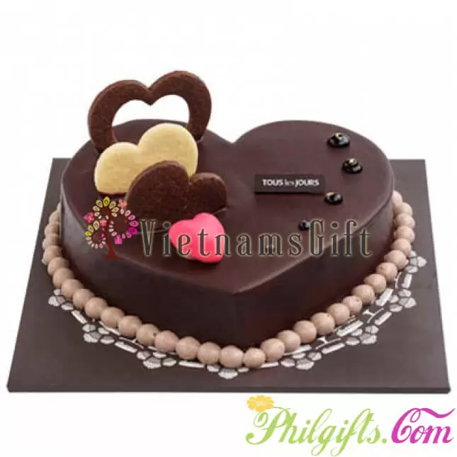 Valentino Heart Cake
