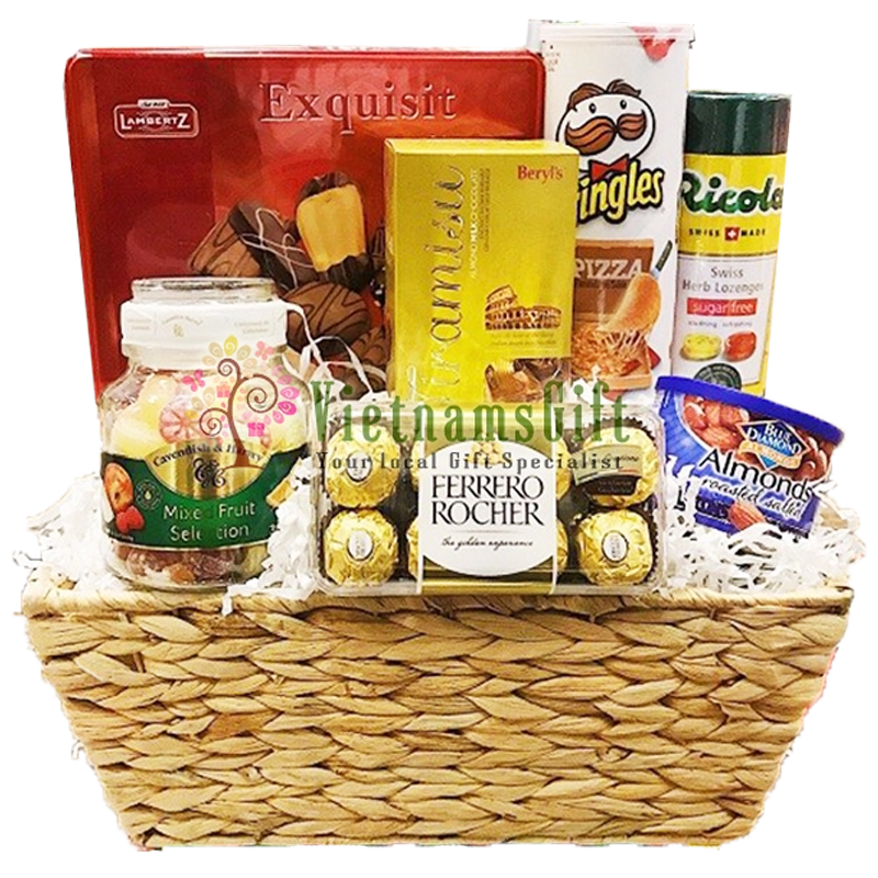 Gift Basket Brimming Delish